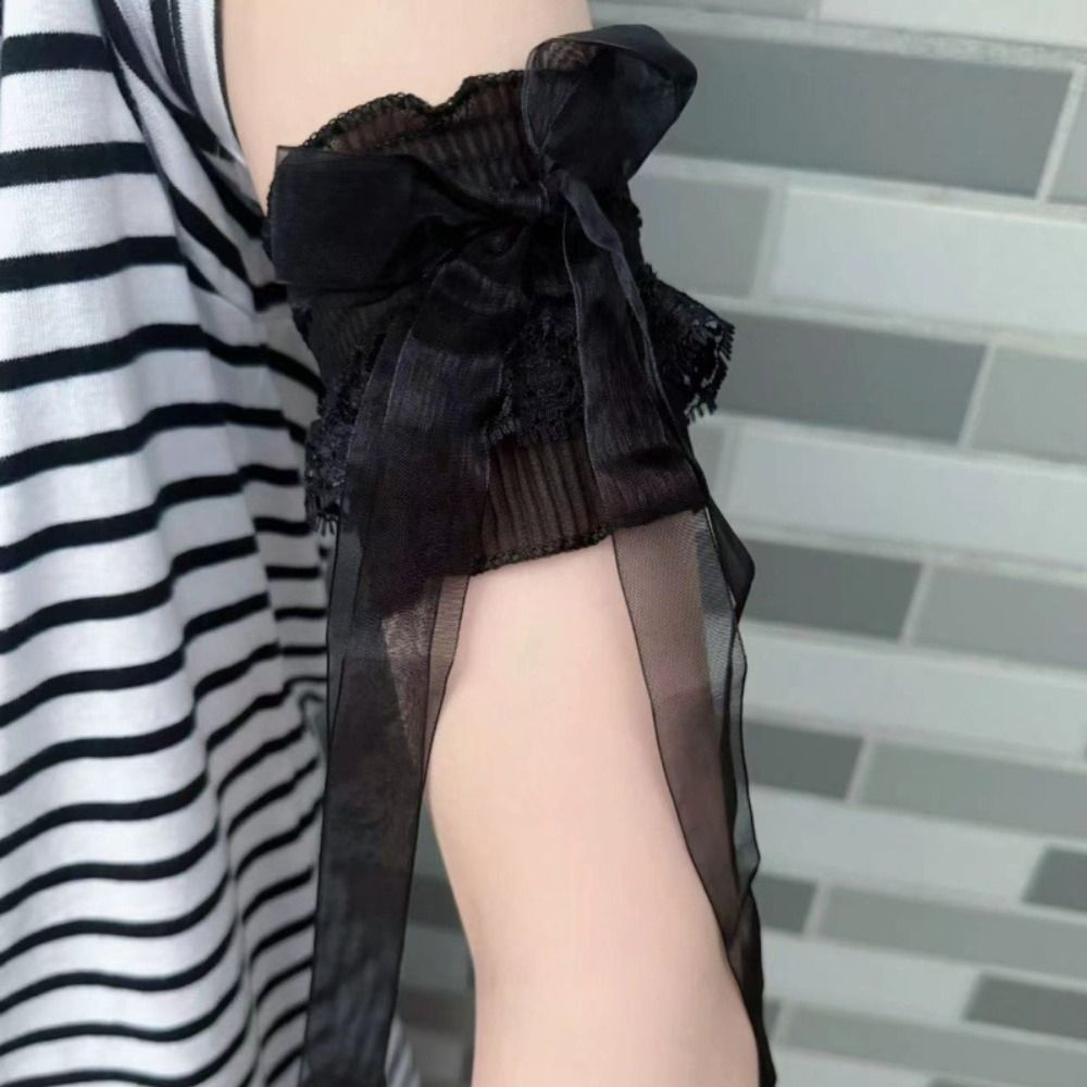 Elastic Lace Trim - 패션 레이스 로리타 팔 슬리브 탄성