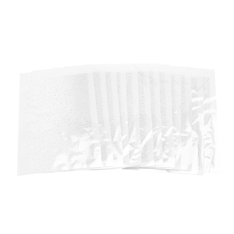 Hotfix Rhinestone Sheet - AT02-글리터 핫픽스 라인스톤 시트- 17장의 다리미로