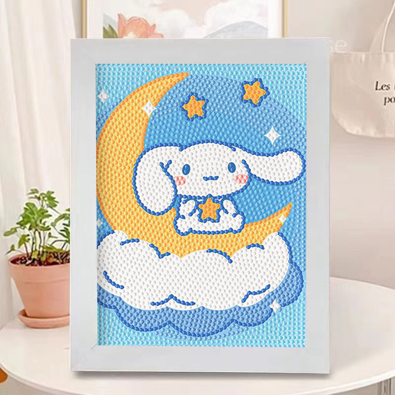 Embroidery Embellishments - Sanliou Moon Jade Guigou 크리스탈 전체