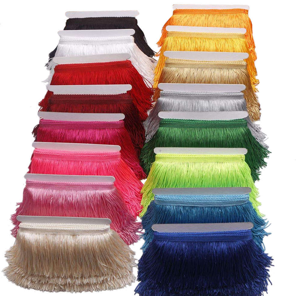 10 야드 15cm 긴 술 프린지 트림 레이스 리본 T - Fringe Ribbon Sewing 리뷰 및 가격
