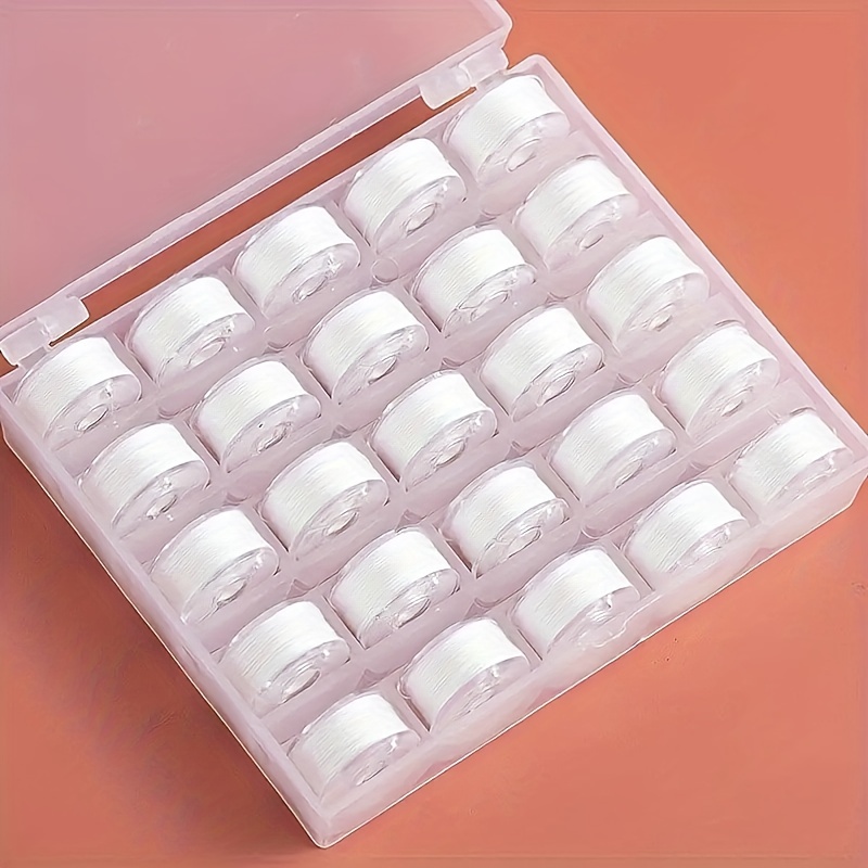25/PCS/BOX 상처 재봉사, 흑백 홈 재봉 스풀  - Craft Embellishment Storage 리뷰 및 가격