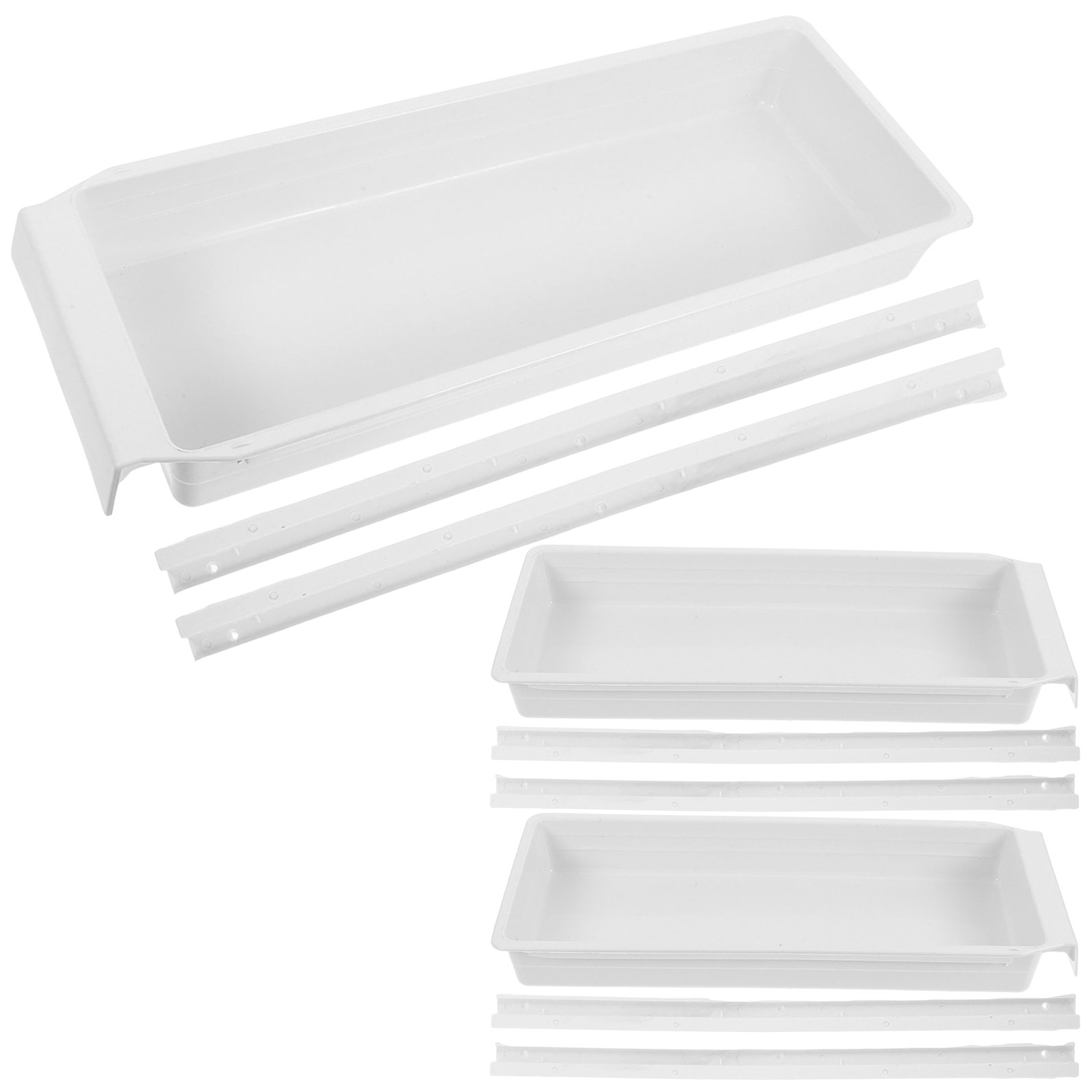 3세트 산업용 재봉틀 테이블 서랍 박스 보관함 플라스틱 - Craft Embellishment Storage 리뷰 및 가격
