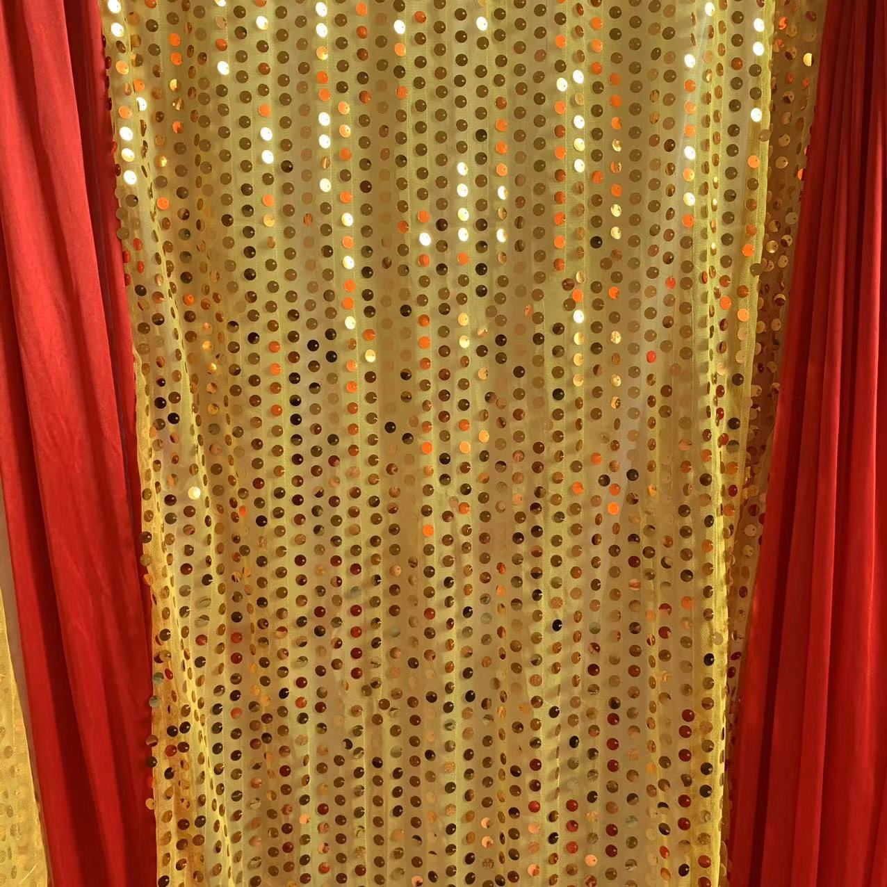 6.5X5피트 실버 쉬머 스팽글 원단 포토 부스 배경막 - Sequin Fabric Panel 리뷰 및 가격