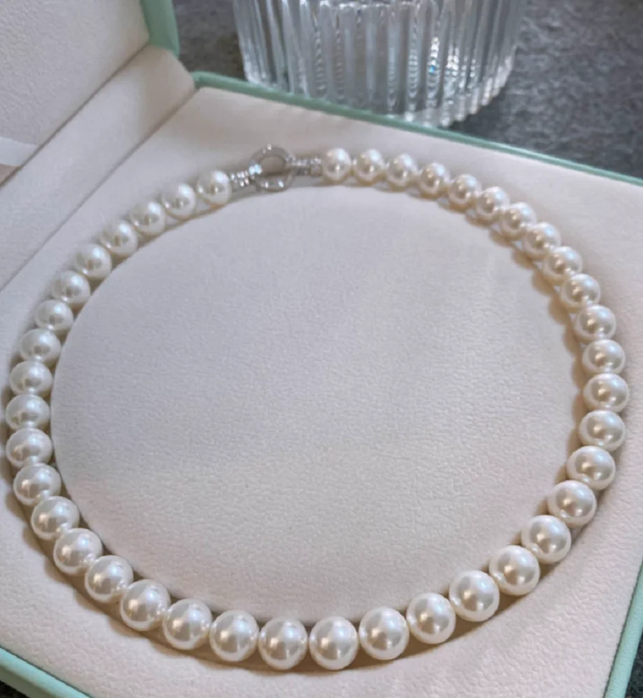 화려한 AAAA++9-10mm 10-11mm 천연 라운 - Pearl Trim Chain 리뷰 및 가격