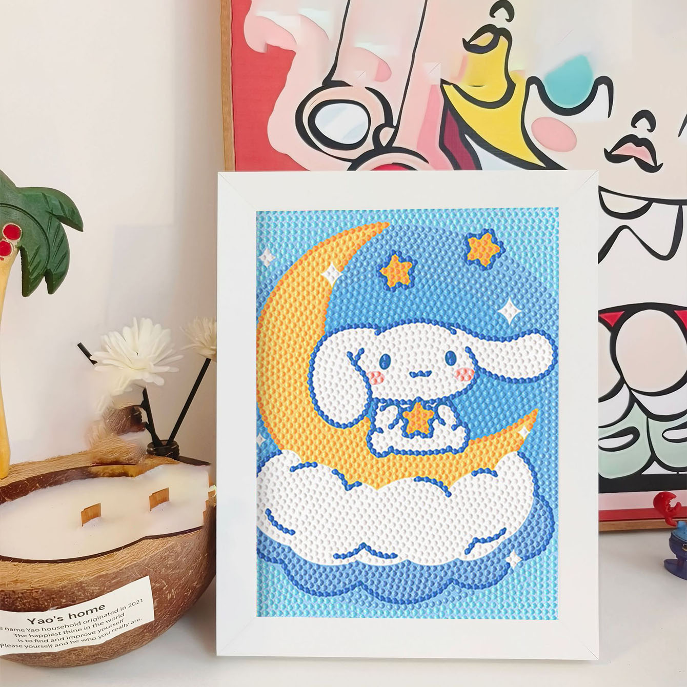 Sanliou Moon Jade Guigou 크리스탈  - Embroidery Embellishments 리뷰 및 가격