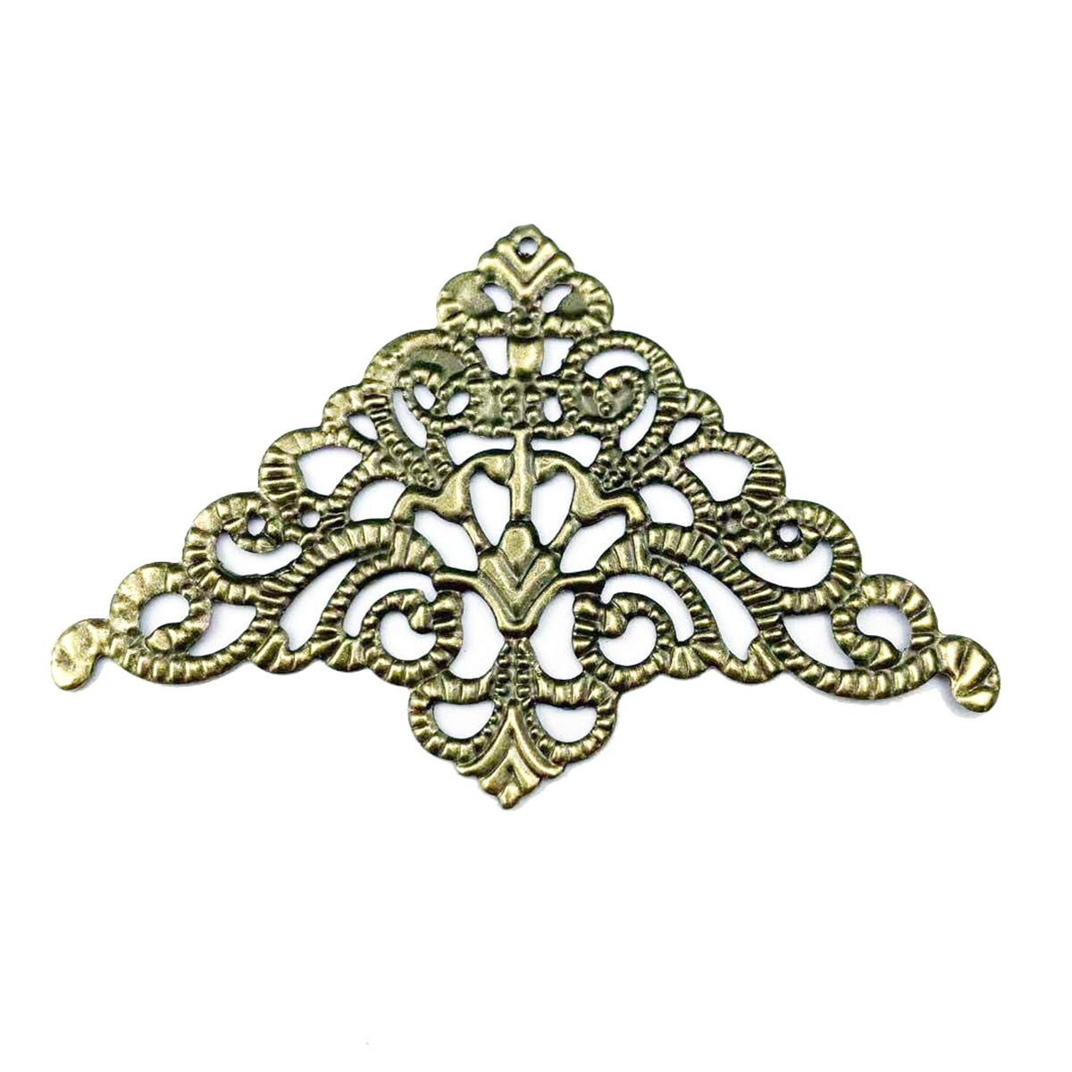 200개입 속이 빈 삼각형 필리그리 장식 32x51mm - Embellishment Crafts 리뷰 및 가격