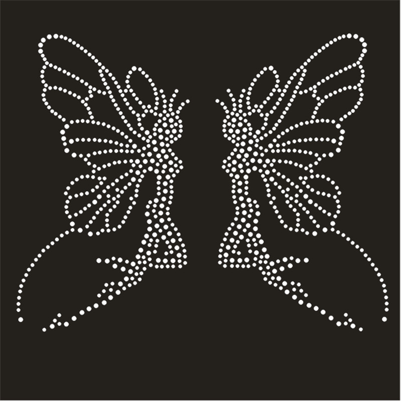 라인석 모티브 디자인 티셔츠, 핫 픽스 크리스탈 나비  - Hotfix Rhinestone Sheet 리뷰 및 가격